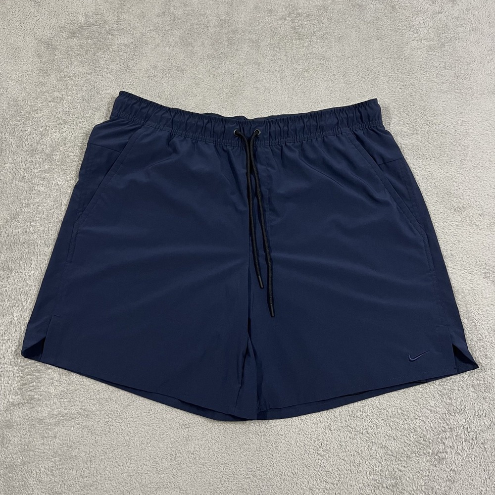 Nike Unlimited Shorts Mens XL Blue Lined Dri-FIT 7" 2-in-1 Versatile DV9334
